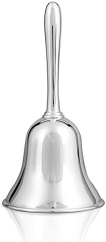 Exquisite silver plate Dinner Bell table decoration silver metal bell for The Porter Kitchen Restaurant Bar Classic Concierge Hotel