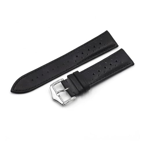 Bracelet de montre YINGO cuir véritable pour homme et femme style vintage quotidien