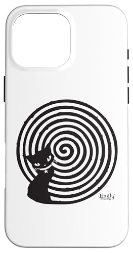 Coque iPhone 16 Pro Max Hypno Kitty en silicone rigide de haute protection