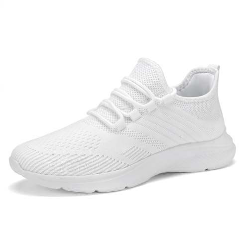 BXYJDJ Walking Shoes for Men Casual Sneakers Slip on Tennis Running Shoes for Male Workout Gym Lightweight Breathable Jogging Mesh