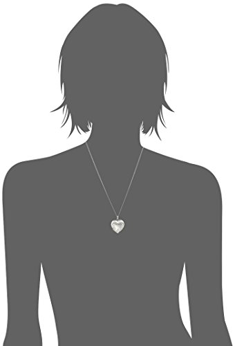 Amazon Collection Sterling Silver Engraved 4-Picture Heart Locket, 20" #TOP2
