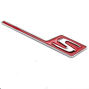 Linyuex Auto 3D Uiterlijk Sticker ABS S Badge Embleem Voor Mercedes-Benz AMG SAMG E63S C63S GLC63S GLE63S GLS63S GTS…