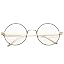 Gold Line Frame/Clear Lens