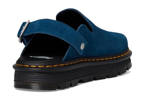 Image of Dr. Martens Unisex Zeb Zag Mule Neptune Blue UK 12 (US Mens 13, Womens 14) Medium