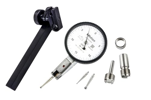 Mitutoyo 513-402-10T reloj comparador completo estándar de 0.015 pulgadas paquete de 9