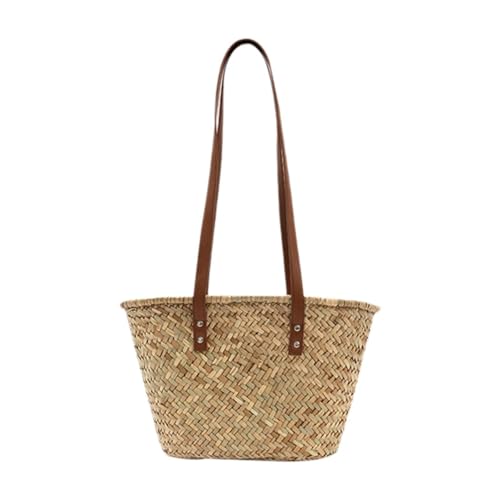 Sac à main fourre-tout tissé idéal pour vos journées à la plage