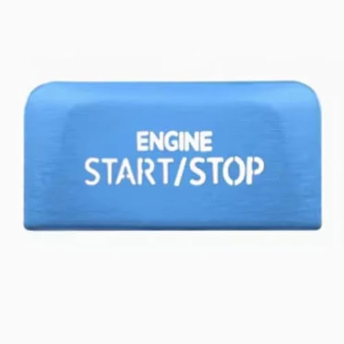 Bouton de démarrage Golf autocollant de protection rouge anti-rayure