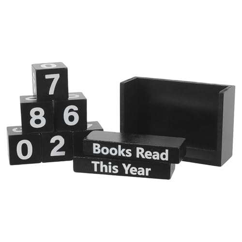 Calendario perpetuo COHEALI y contador de lectura para decorar tu rincón de lectura