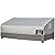 GORILLA GRIP Waterproof Outdoor Sofa Cover, 80 Inch, Adjustable Furniture Cover Sets for Winter, Keep Cushions Dry, Protects from Sun, Snow, Rain, Windproof, UV Coated, 1 Pack