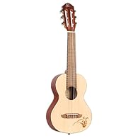 Short scale – This stringed instrument has a scale of 435 mm and a nut width of 47 mm Tuning – This mini guitar is tuned to the tones A-D-G-C-E-A and can be tuned to E or A Versatile – This guitar is suited for beginners, as well as advanced and prof...
