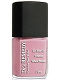 Dr’s Remedy Enriched Nail Polish: Non Toxic, All Natural, and Organic - Doctor Formulated: Strengthens, Restores, Heals, and Protects '24-Free' - POSITIVE Pink