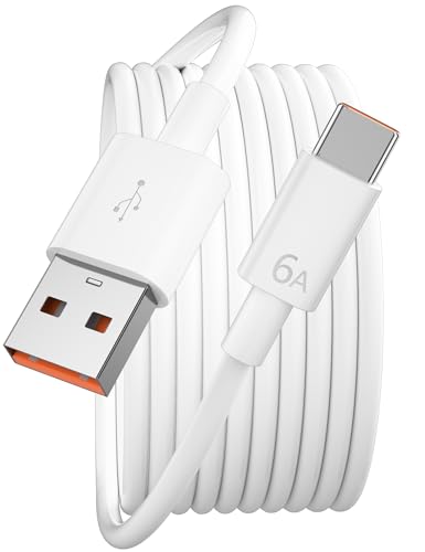 Câble USB Type C 1M,100W Supercharge Câble Pour Huawei 6A Câble USB C Pour HUAWEI HONOR Magic6 Lite 90 Lite 200 Lite 5G, 100W Câble De Charge Rapide