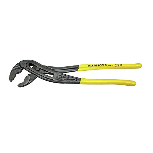 Klein Tools D504-10 Classic Klaw Pump Pliers, 10-Inch, Yellow