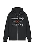 AMERICAN COLLEGE USA Sweat Zip Noir 16 Ans Decontracte