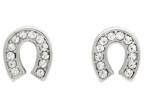 kate spade new york Youre A Gem Pave Horseshoe Studs