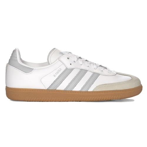 Adidas Samba OG Womens Shoe, White Halo Blue Gum, Size 92