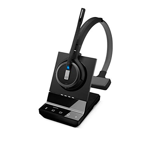 Sennheiser Sdw 5035 (506596) - Single-Sided (Monaural) Wireless Dect Headset For Desk Phone Softphone/Pc Connections Dual Microphone Ultra Noise Cancelling, Black #TOP9