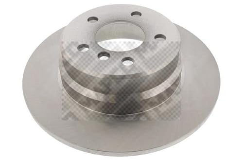 2x MAPCO Disco de freno 25789 eje trasero Cover