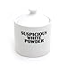 Suspicious White Powder Sugar Bowl - For Sugar only