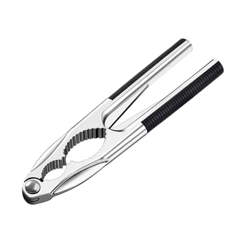 Genérico Nueces Cascanueces, Mango Ergonómico Antideslizante, 16,5 × 3,5 cm, Rompe Cáscaras de Nueces, Herramienta Cascanueces de Cocina, Gadget de Cocina Multifuncional, para Restaurante en Casa