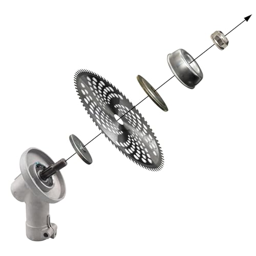 Cabezal 4144 640 0102 y disco de 10 pulgadas para reparar Stihl FS56 y FS55 4