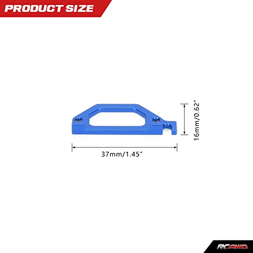 Rcawd Machined Alloy Servo Mount For 1/18 Latrax Desert Prerunner Rally Teton Traxxas Rc Car(Dark Blue) #TOP1