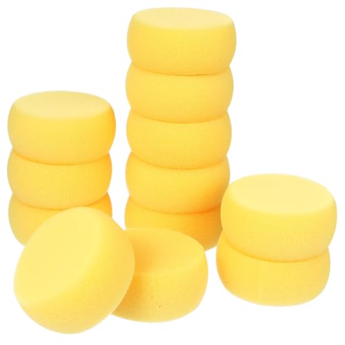 Homoyoyo 36 piezas Esponjas Redondas Faciales Esponjas Limpieza Desmaquillantes Almohadillas Limpieza Facial Húmedo o Seco Portátil