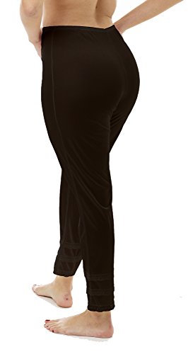 Image of Underworks Nylon Ankle Length Pantliner Pant Slip with Snip a Length