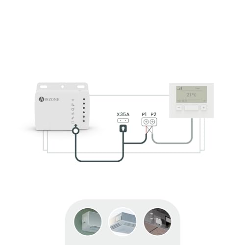 Miniatura 7 de Airzone-Aidoo Control Wifi Para Aire Acondicionado Compatible Con Daikin Sky Air Vrv, Para Conductos,Split Y Cassette.Compatible Con Alexa Y Google-Azai6wscda1