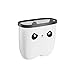 XVXFZEG Trash Can plastique, Créativité Petit Hanging Poubelle Motif mignon for armoires de cuisine Porte Maison Bureau Jardin Cuisine école salle de bains et sec humide Séparation des ordures Cabinet