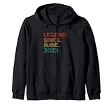 Photo Gallery legend since june 2023 tee anniversary birthday 2023 vintage felpa con cappuccio Photo Gallery legend since june 2023 tee anniversary birthday 2023 vintage felpa con cappuccio