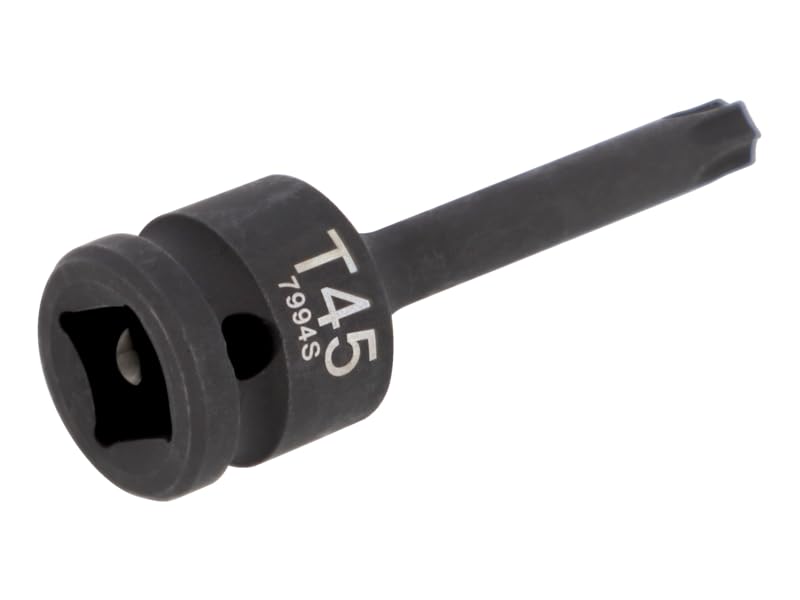Douille impact Torx T70 1/2 carrée anti-dérapage pour vis de culasse bloquée