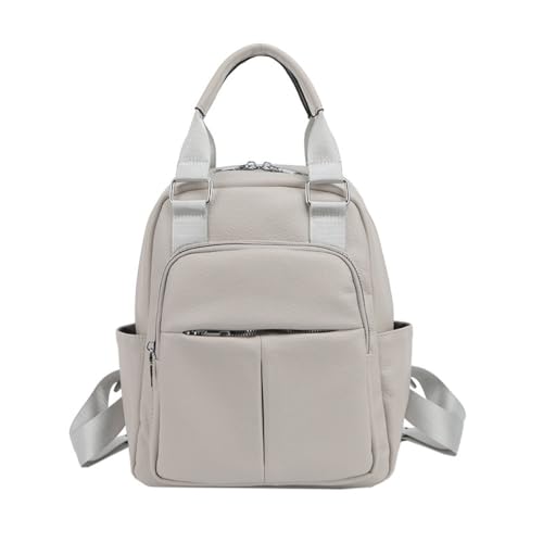 Sac à dos volume pratique blanc avec grands compartiments de rangement - 6