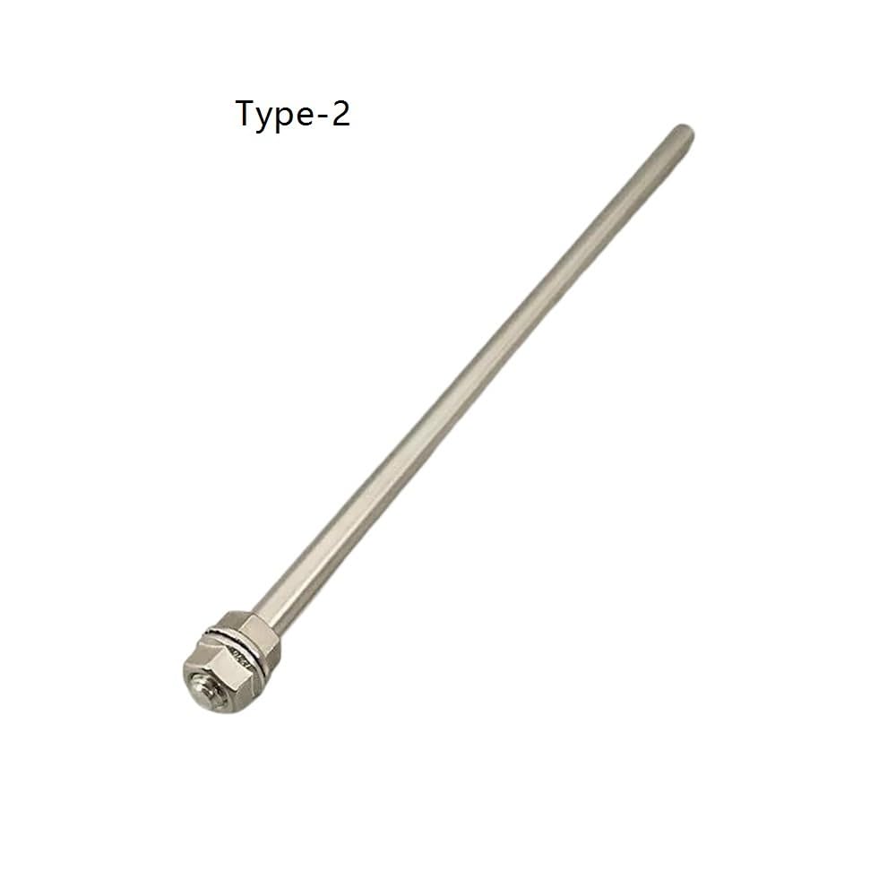 Lab Dispersion Paddle, 304 SS 1 Piece Four Leaf Stirring Blade Or Dispersion Rod with Nuts Multiple Sizes(40mm Type-1)
