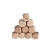Produktbild Ncbvixsw 10pcs 6 Sided Blank Holzwürfel Party Familie DIY Spiele Drucken Gravieren Kinderspielzeug, Lustiges Und Exquisites Spiel Liefert Spielzeug
