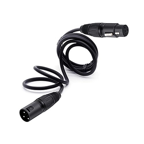 Câble XLR mâle femelle 2m équilibré anti-parasite pour éliminer les bruits du microphone