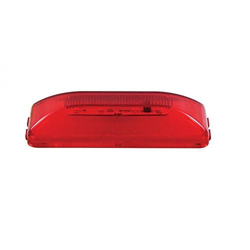 United Pacific 10 LED Rectangular Red Clearance Light #TOP22