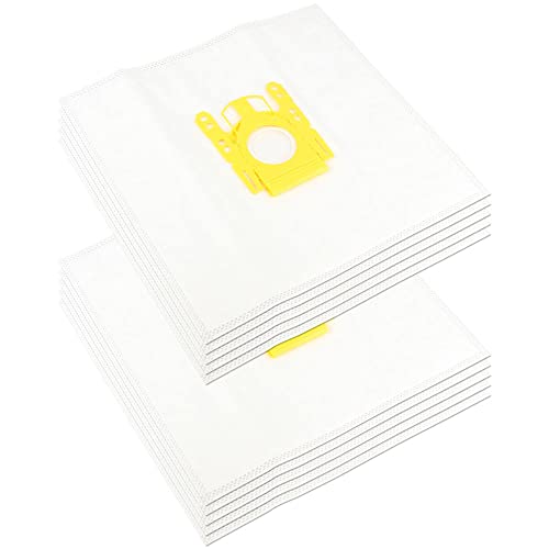 PakTrade 10 Premium Bolsas de Aspiradora Compatible con Kärcher VC 6 - VC6 Premium aspiradora | Compatible con 6.904-329.0 - 69043290 | 10 Piezas | Bolsas de Filtro de vellón - Bolsas de Filtro