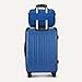 Amazon Basics 3-Piece Luggage Set, Including One Carry-On Luggage (22