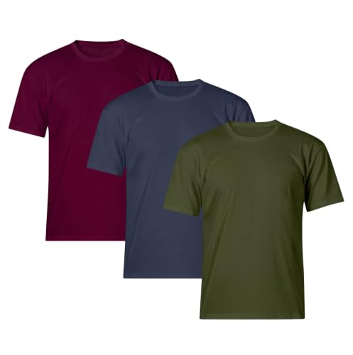 Lot de 3/5 t-shirts pour homme en coton super doux