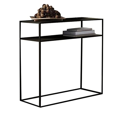 Mesa de entrada de 2 niveles ideal para decorar el pasillo y el recibidor de casa