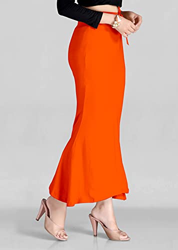 Image of Flare Saree Silhouette, Saree Shapewear,Saree contour, Saree Shaper, Petticoat, Skirts for Women & Girls, Cotton Lycra Shape Wear for Saree