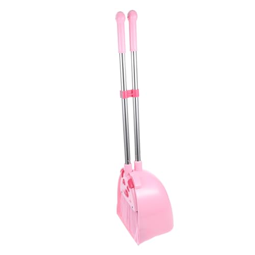 CALLARON Toddler Dustpan Broom Set Boys and Girls Cleaning Tools Kit 2-Piece Pp Pet Material for Indoor/Outdoor Role Play