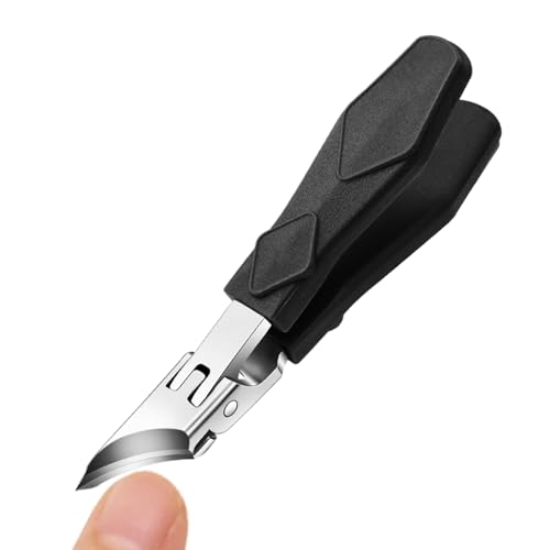 Cortaúñas Para Uñas De Los Pies | Diseño Ergonómico Inclinado Anti-Salpicaduras Para Un Corte Preciso - Kit De Herramientas Para Cutículas Para Adultos, Niños, Mayores Y Uso En Hogar O Viaje
