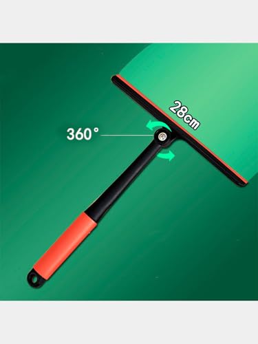Mini rodo rodinho para limpar janela de vidro com giro de 360 graus, multiuso, rodinho limpeza de pi