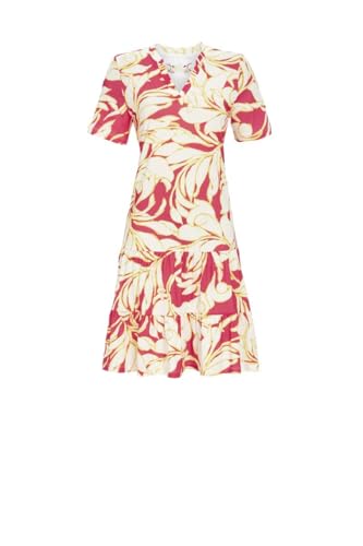 Ringella Kleid mit V-Ausschnitt Farbe rot, Größe 52