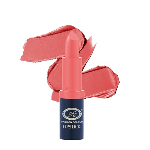 Image of FASHION COLOUR Fabulous Satin Matte | Long Stay Upto 6 Hrs | Waterproof | Smudge Proof and Lipstick for Women | Single Swipe Application | Matte Finish | 4g | Light Coral