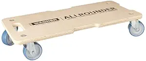 Wagner Moving Dolly MM 1325 I 23.23 x 11.42 in - Ideal for unwieldy Items, Equipment & Furniture, 3 recessed Grips, FSC-Certified, Load Capacity 661 lbs - 20132501