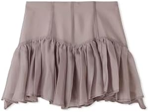 Amazon | オーガンフリルショーパン SWFP244211LGRY2 | ショートパンツ