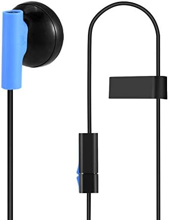 Mono Gaming Earphone for Playstation 4 3.5mm Gaming Headphone In-ear Earbuds with Mic for Sony Playstation 4 PS4 Controller